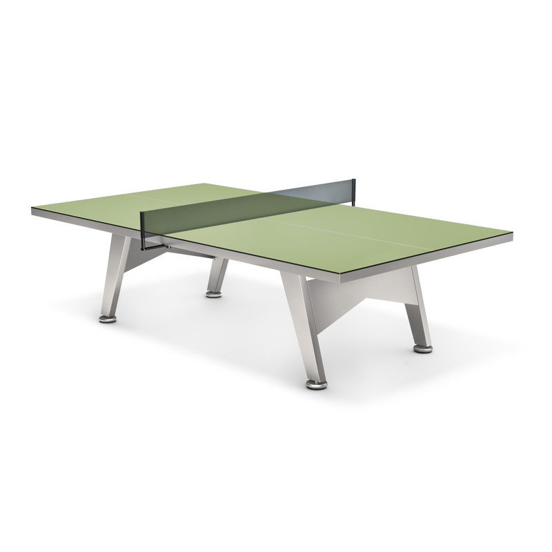 JANUS et Cie Indoor/Outdoor Table Tennis Table with Paddles and Balls Wayfair